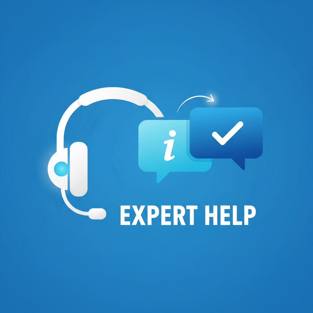 Expert support team icon